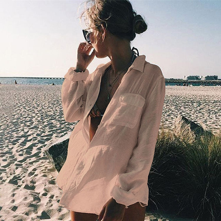 Wholesale Crepe Covers Polyester Swimwear