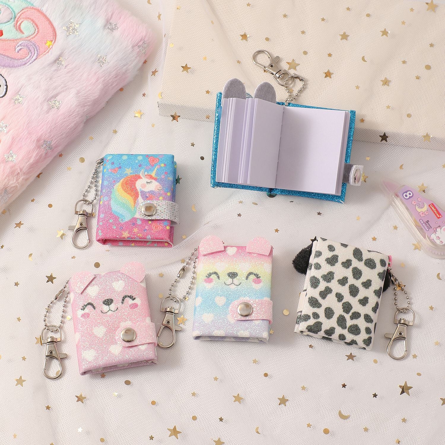 Wholesale Cute Animal Notebook Mini Keychain Book