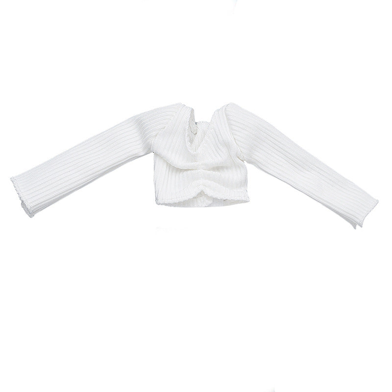 Wholesale Fresh Style Mini Design 11 Inch Autumn Clothes Single Piece Doll Clothes Fashionable for Teenagers