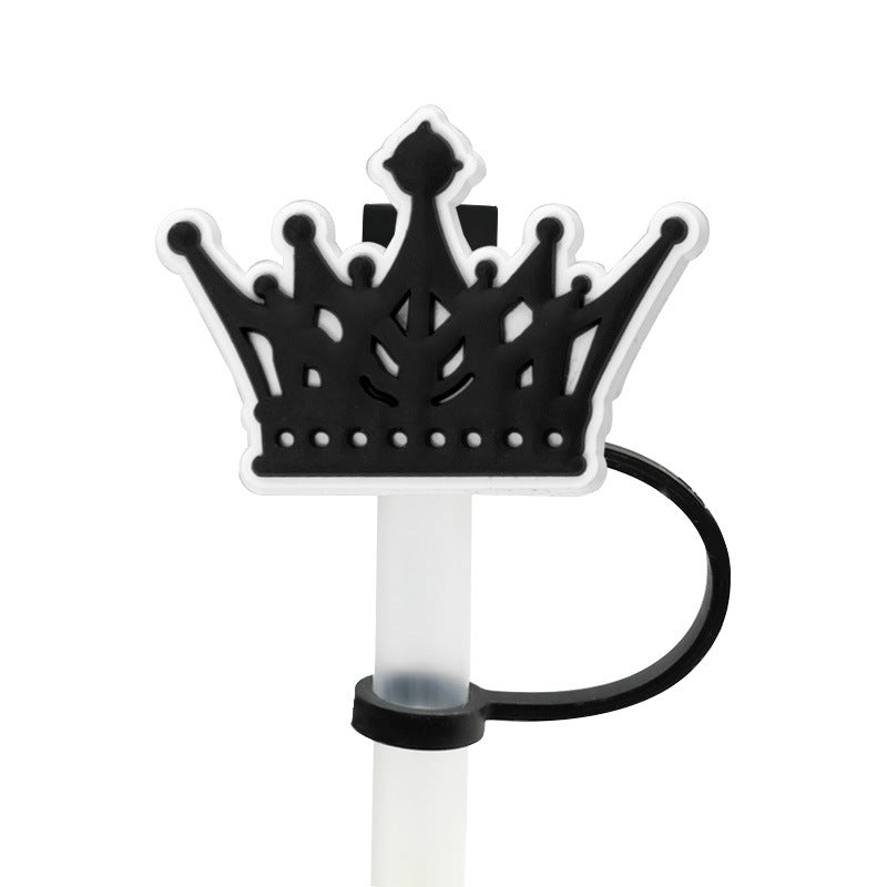 Wholesale of 10pcs Cute Silicone Straw Sets