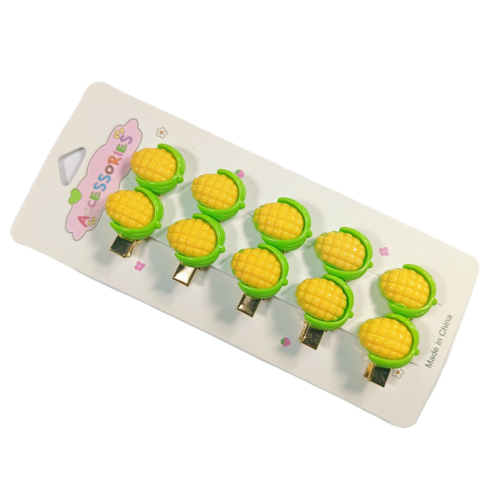 Wholesale Cute Imitation Food Play Fun Funny Hairpin