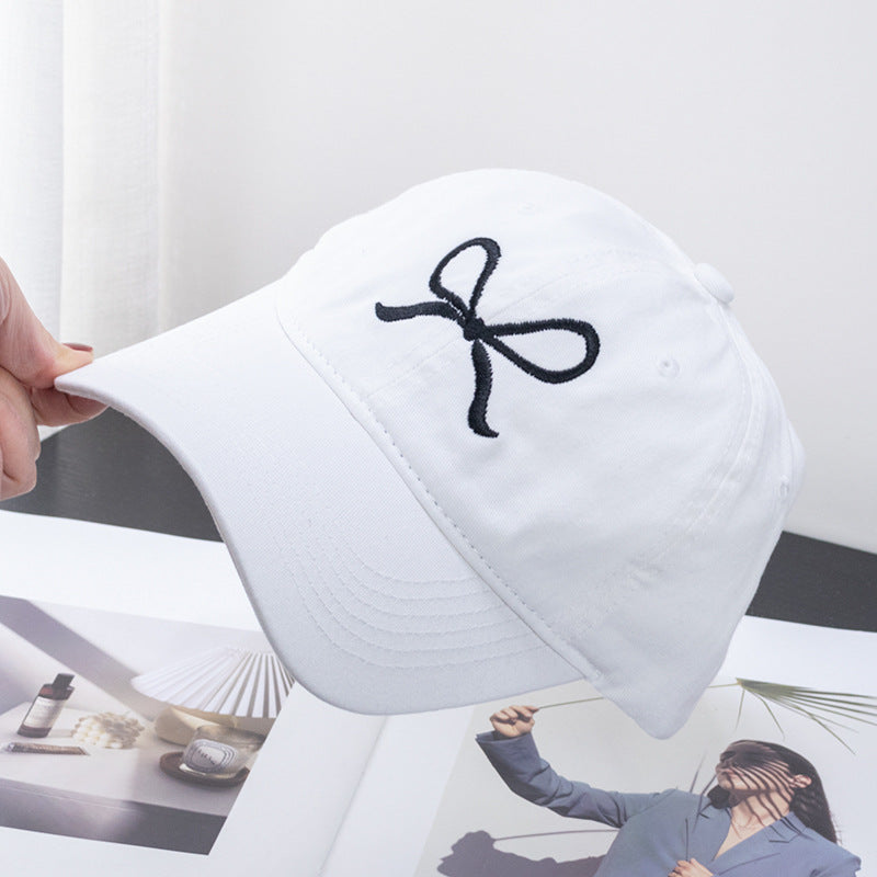 Wholesale Sweet Bow Embroidered Baseball Cap