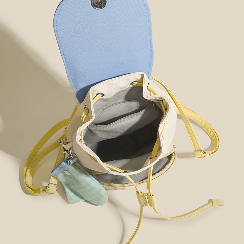 Wholesale Portable Bucket Bag Casual High-end Outing Backpack