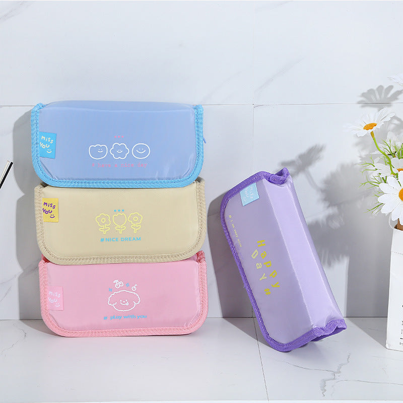 Wholesale Polyester Large Capacity Pencil Bag