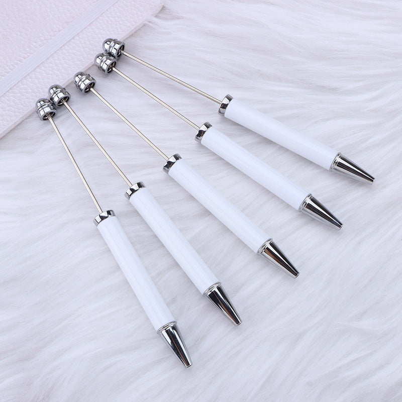Wholesale Sublimation Beadable Blank Pens Beadable Pens DIY Heat Transfer Pen