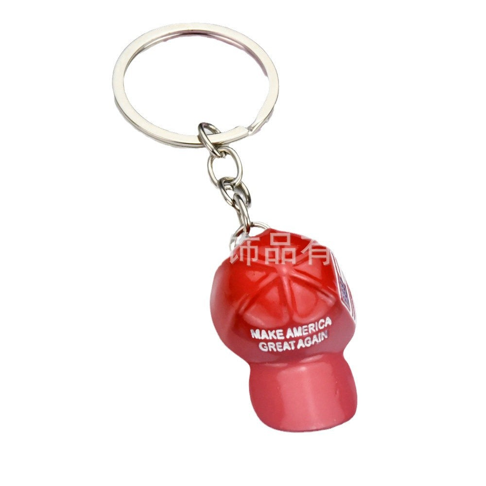 Wholesale Hip Hop Baseball Cap Alloy Keychain