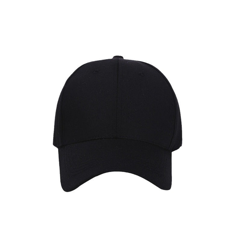Wholesale Solid color all-match embroidered logo cap