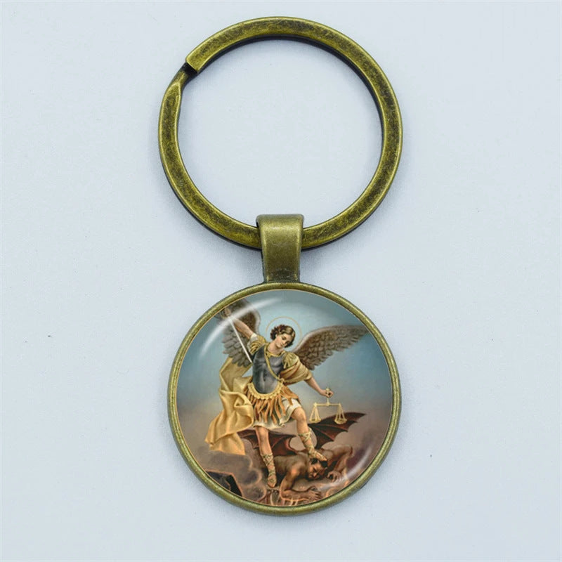 Wholesale New Creative Archangel Car Key Pendant