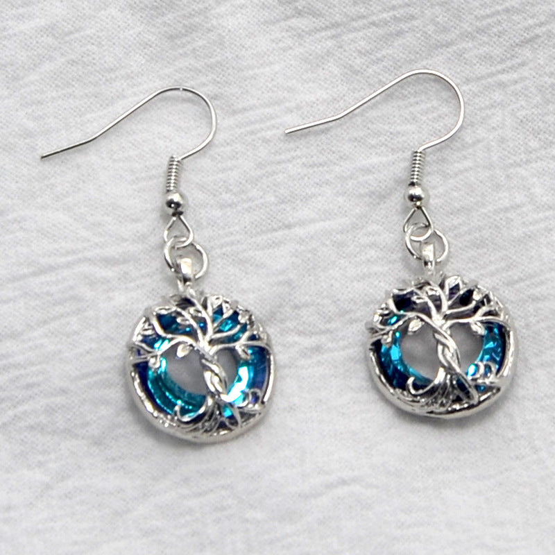 Wholesale Tree of Life Crystal Necklace