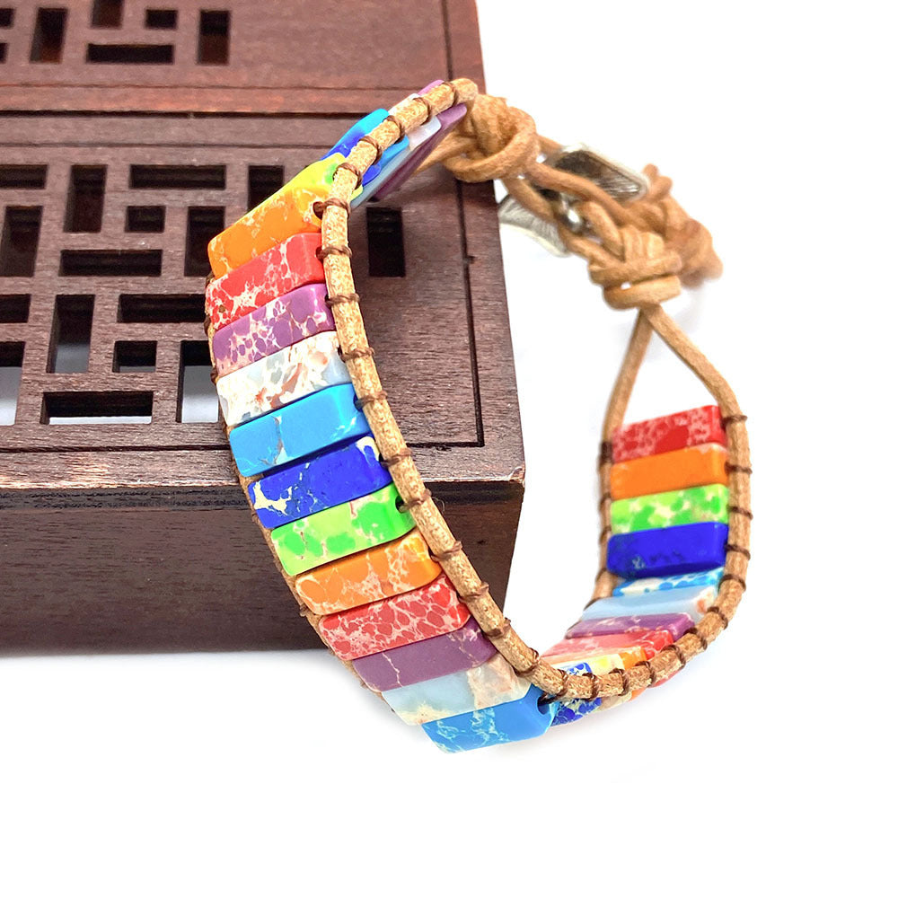 Wholesale Hand Woven Lapis Lazuli Bracelet