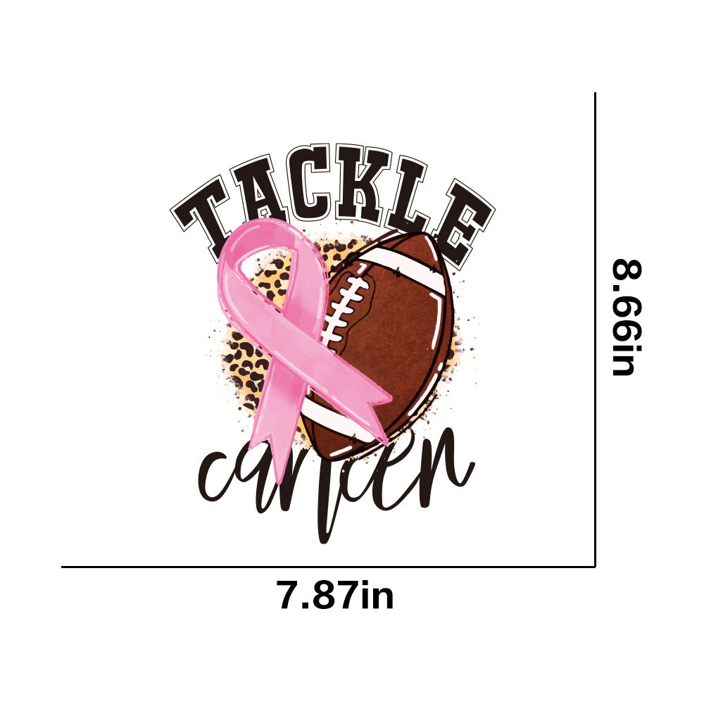 Wholesale 10pcs/pack DIY Printing Pattern Thermal Transfer White Ink Stamping Stickers in stock