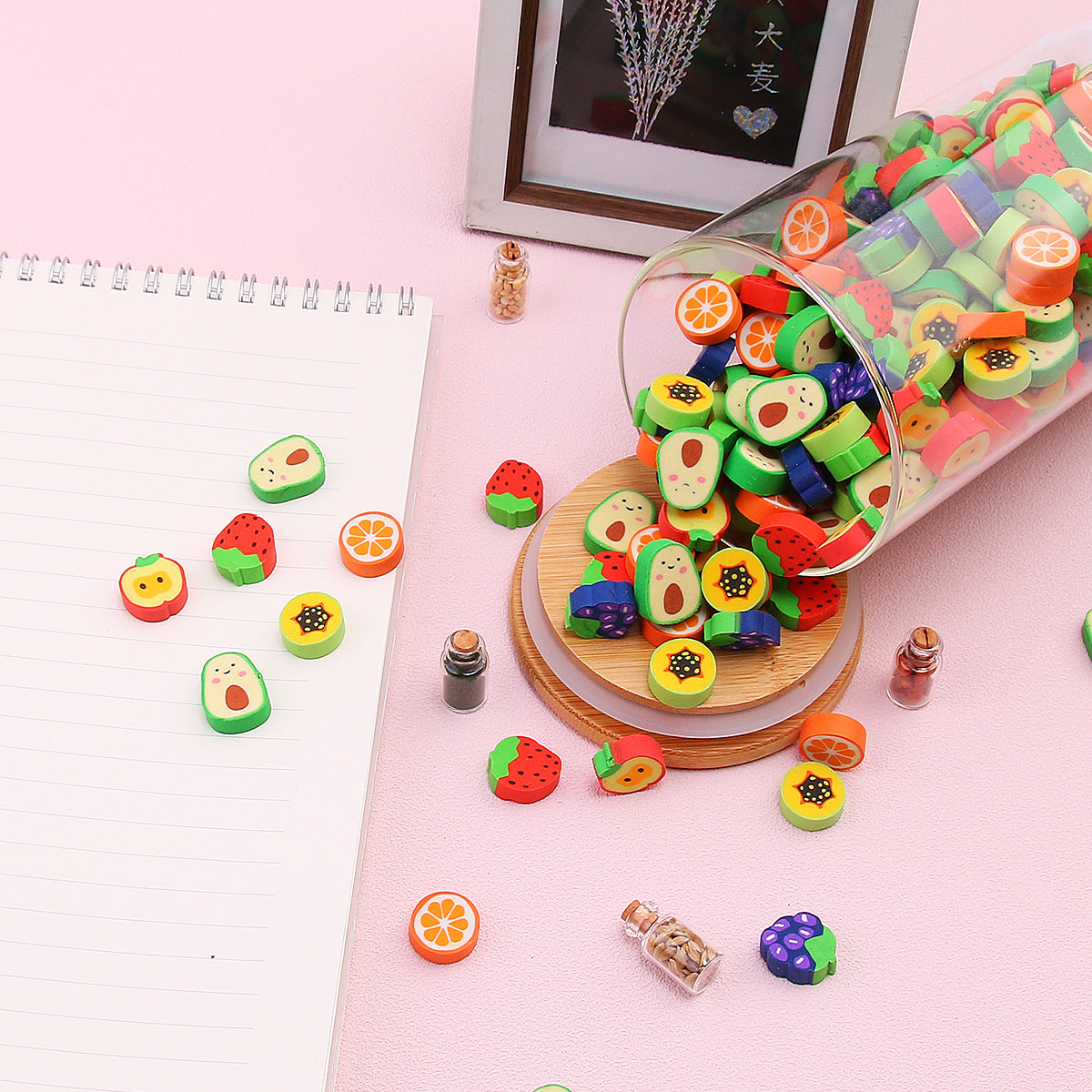 Wholesale PVC Fruit Eraser