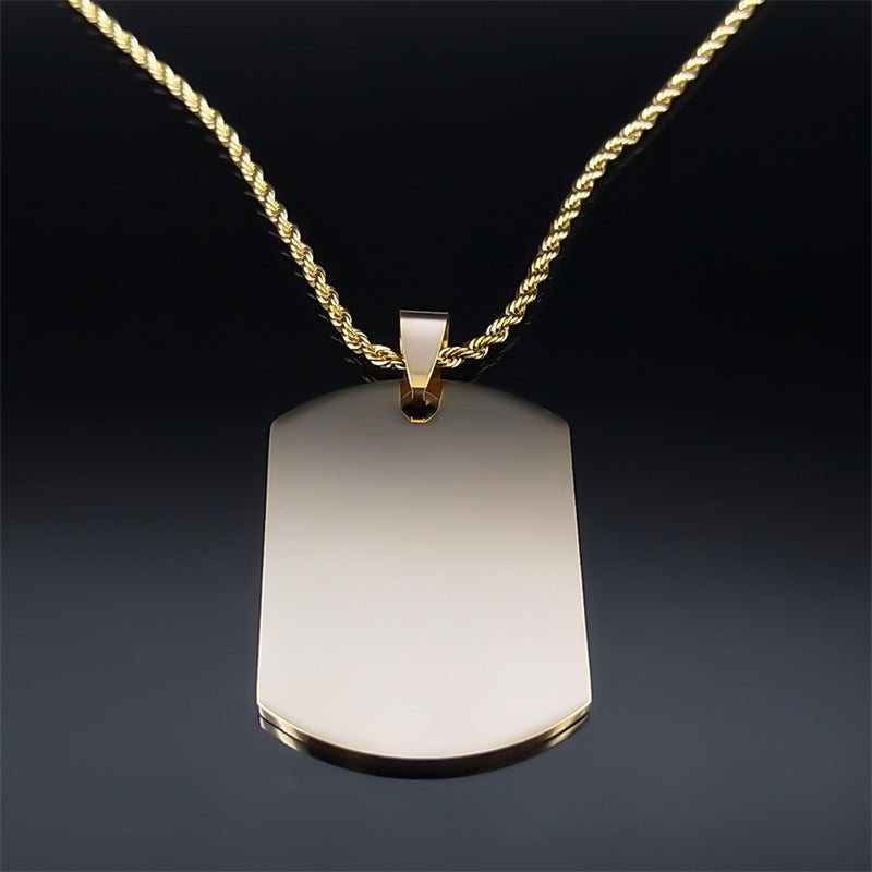 Wholesale Stainless Steel Family Necklaces