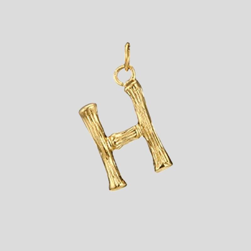 Wholesale 26 Letters Pendant Stainless Steel Gold Plated Necklaces