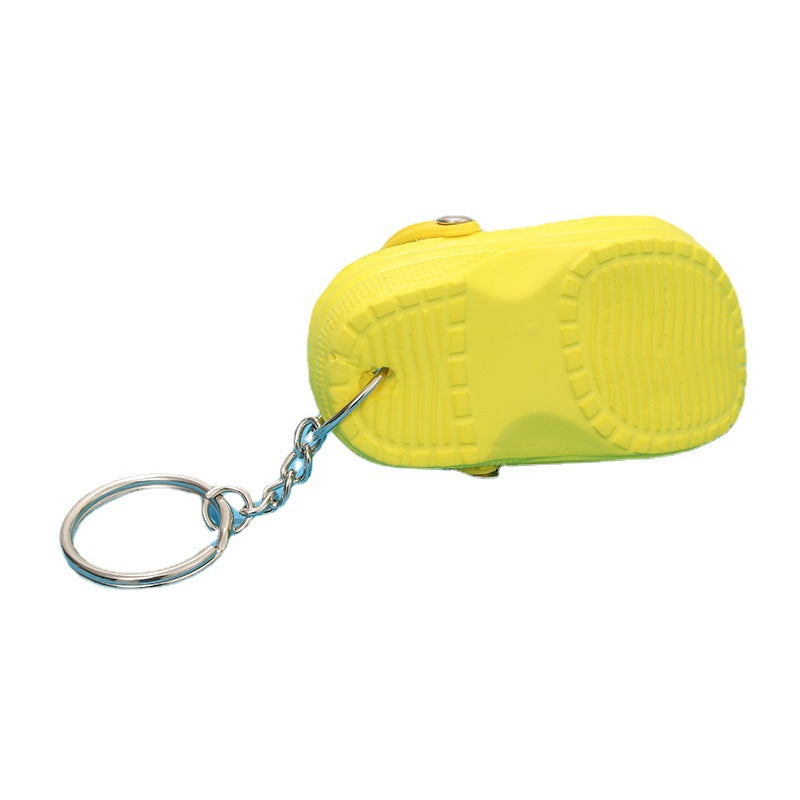 Wholesale Mini Slippers Hole Shoes EVA Keychain