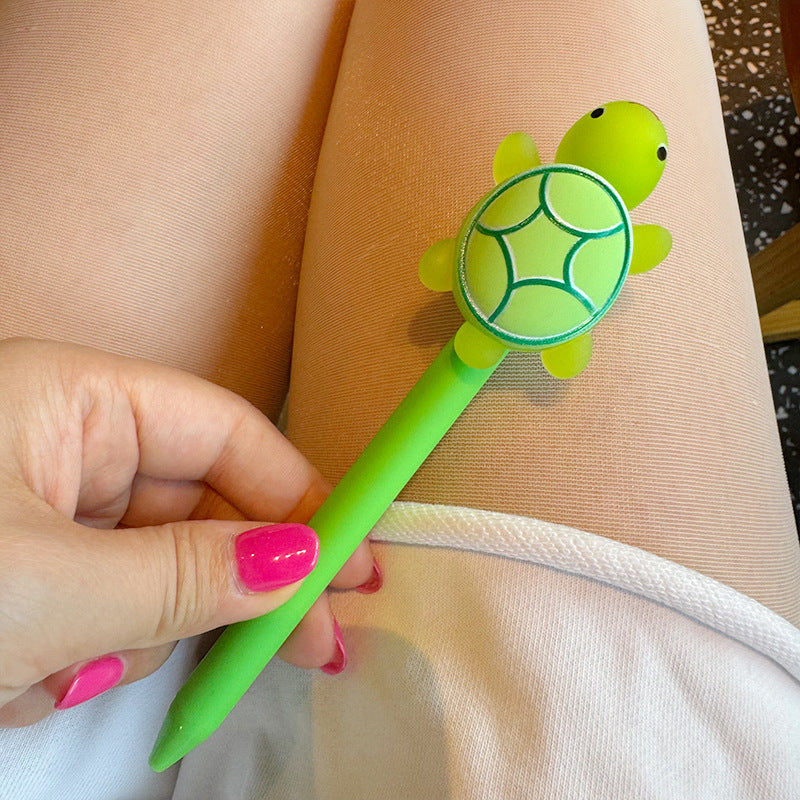 Wholesale Turtle Ballpoint Push-Type Cylindrical Ballpoint Pen