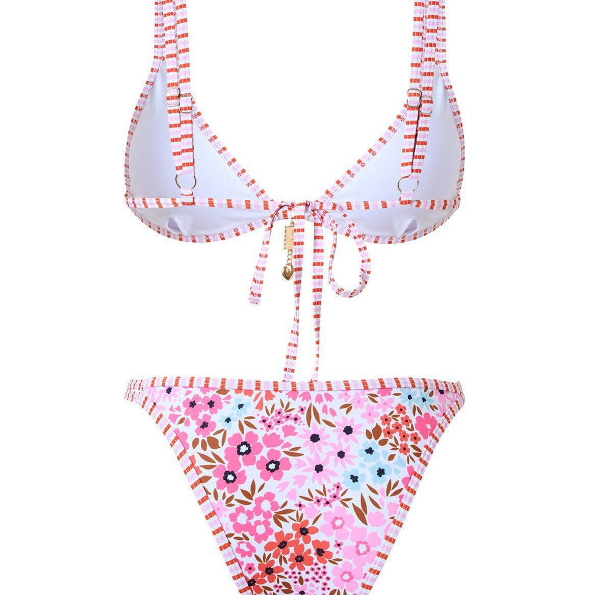 Wholesale Separate strap printed women's swimsuit two-piece set