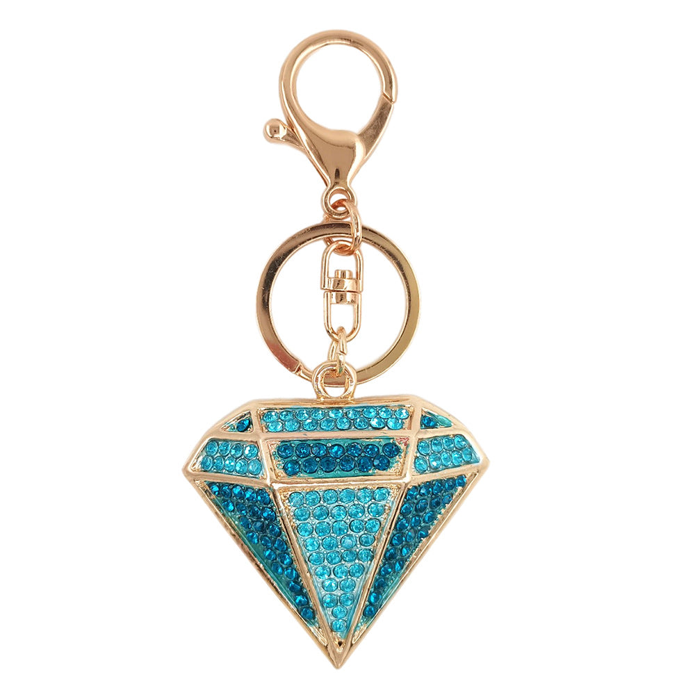 Wholesale Diamond Inlaid Creative Metal Keychains