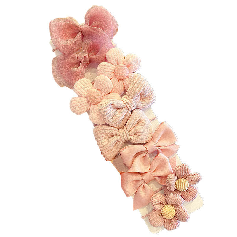 Wholesale Children's Rubber Band Baby Cute Girl Headband Bow Headband