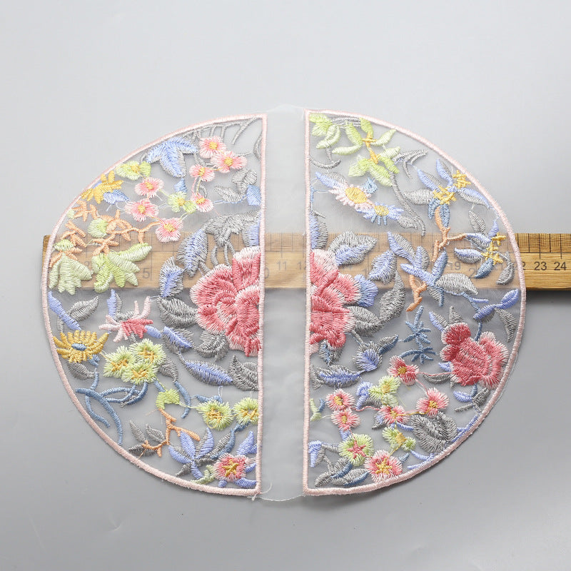 Wholesale Embroidered round patch clothing