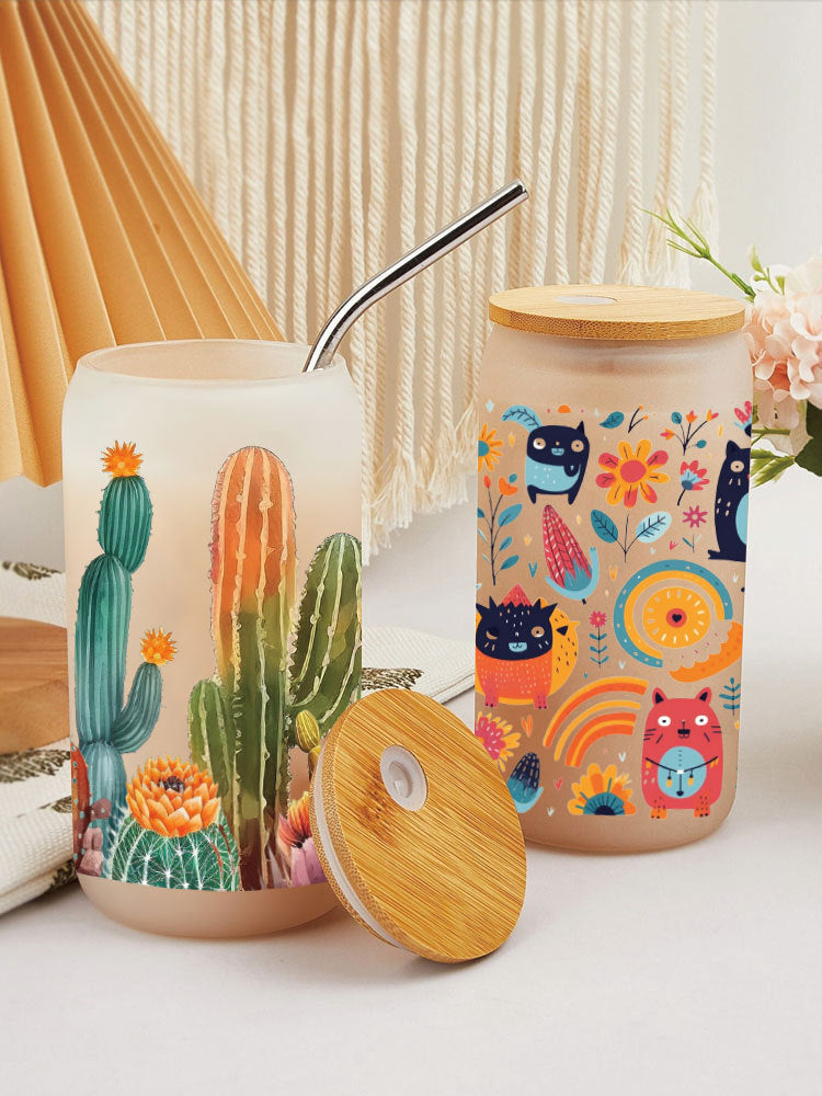 Wholesale 16oz Heat Transfer Printing Cup Sticker