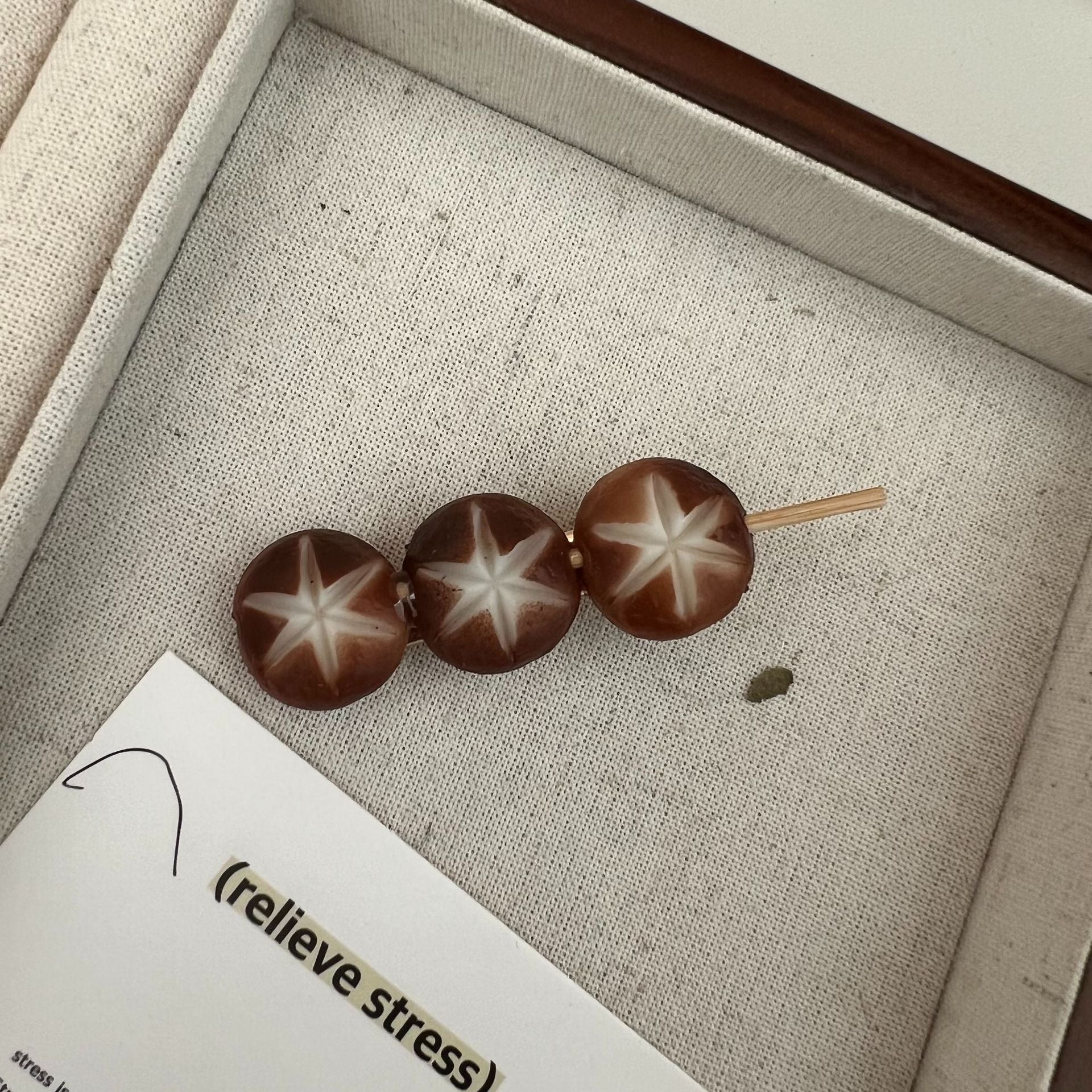 Wholesale Funny and Funny Simulation Food Grilled Skewers Hairpin