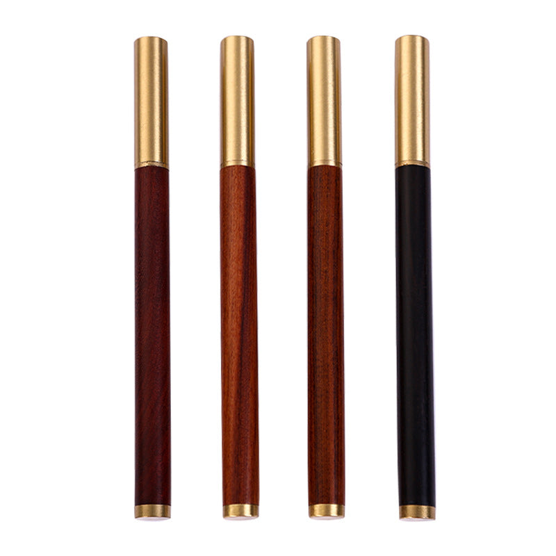 Wholesale Wooden Pen Body Brass Signature Pen