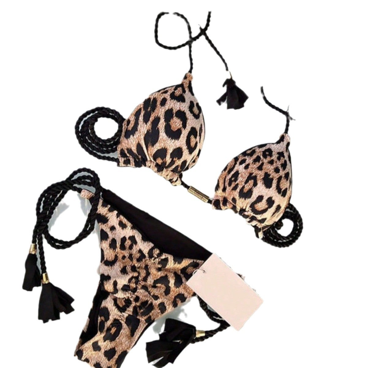 Wholesale Leopard print padded bodysuit