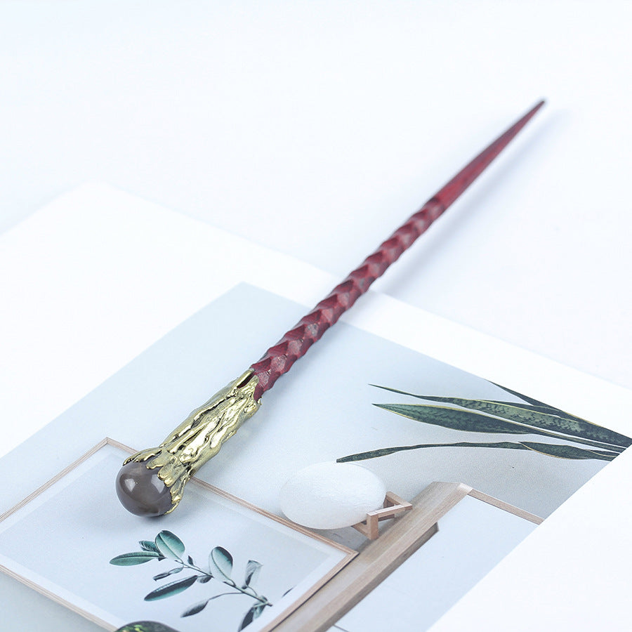 Wholesale Crystal Wood Magic Wand, Scepter, Fairy Elemental Ritual Prop