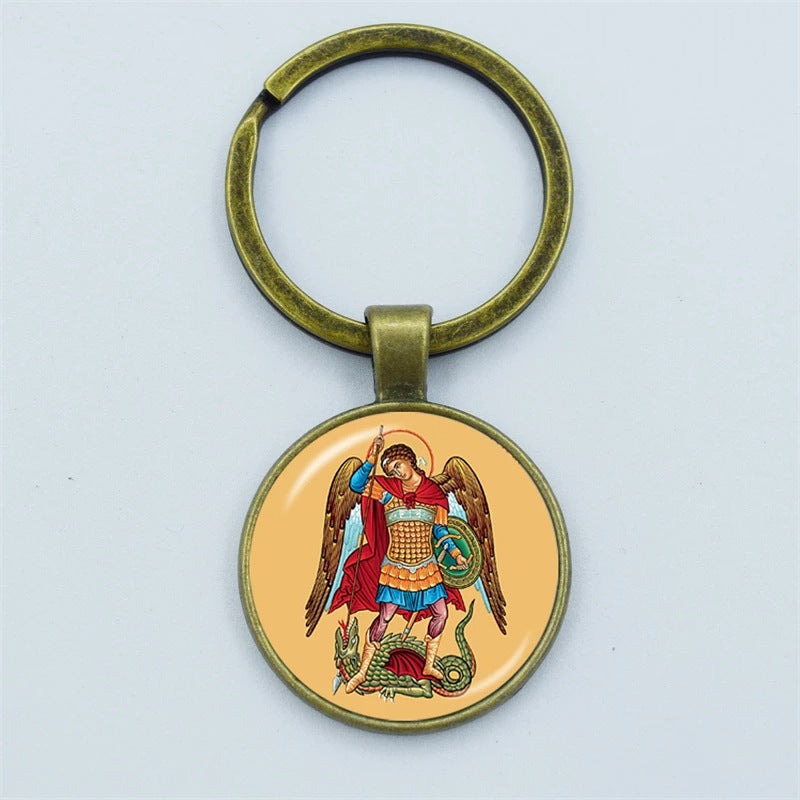 Wholesale New Creative Archangel Car Key Pendant