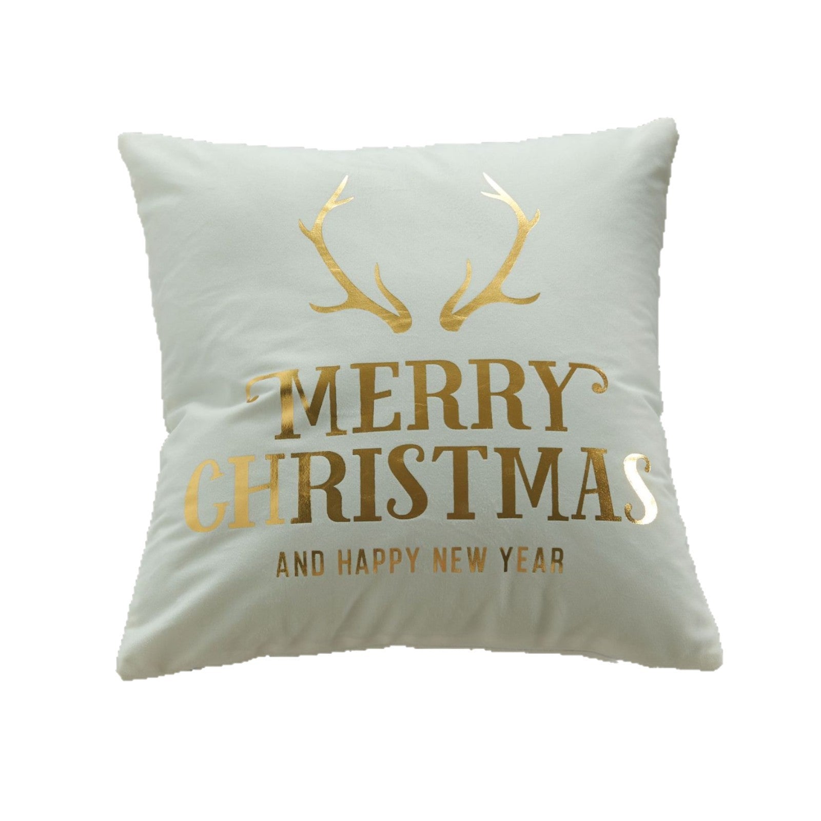 Wholesale Christmas atmosphere gold-stamping festive pillowcase