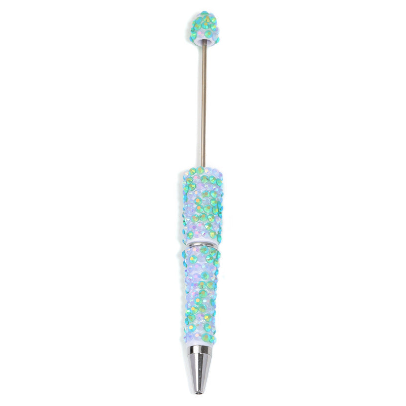 Wholesale 5pcs Full diamond DIY bead pen colorful resin diamond bead pen