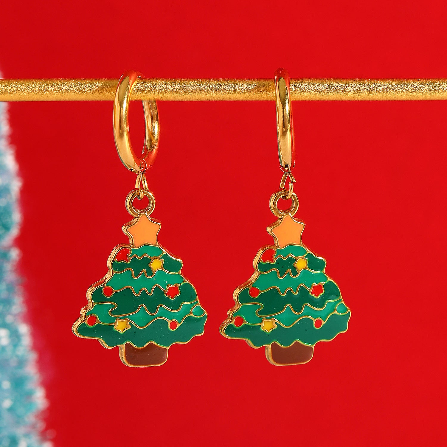 Wholesale Holiday Snowflake Christmas Tree Old Man Pendant