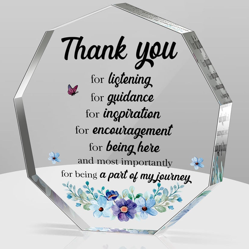 Wholesale Mother's Day Polygonal Acrylic Ornaments