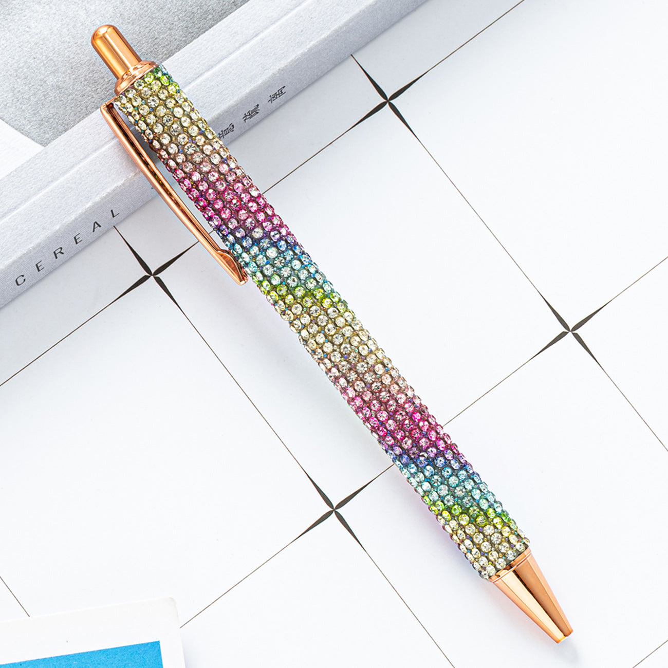 Wholesale Pressing Rhinestone Metal Pens