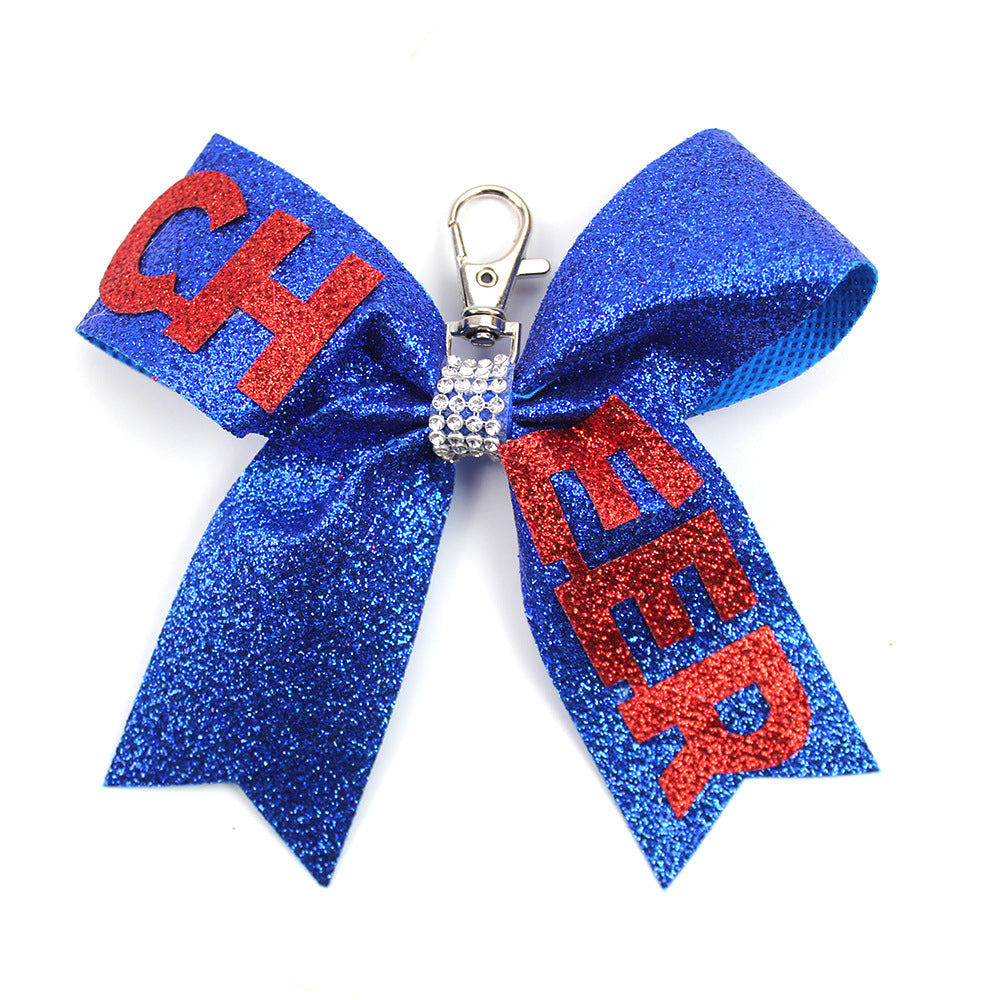 Wholesale 5pcs Cheerleading Shiny Fashion Accessories Keychains