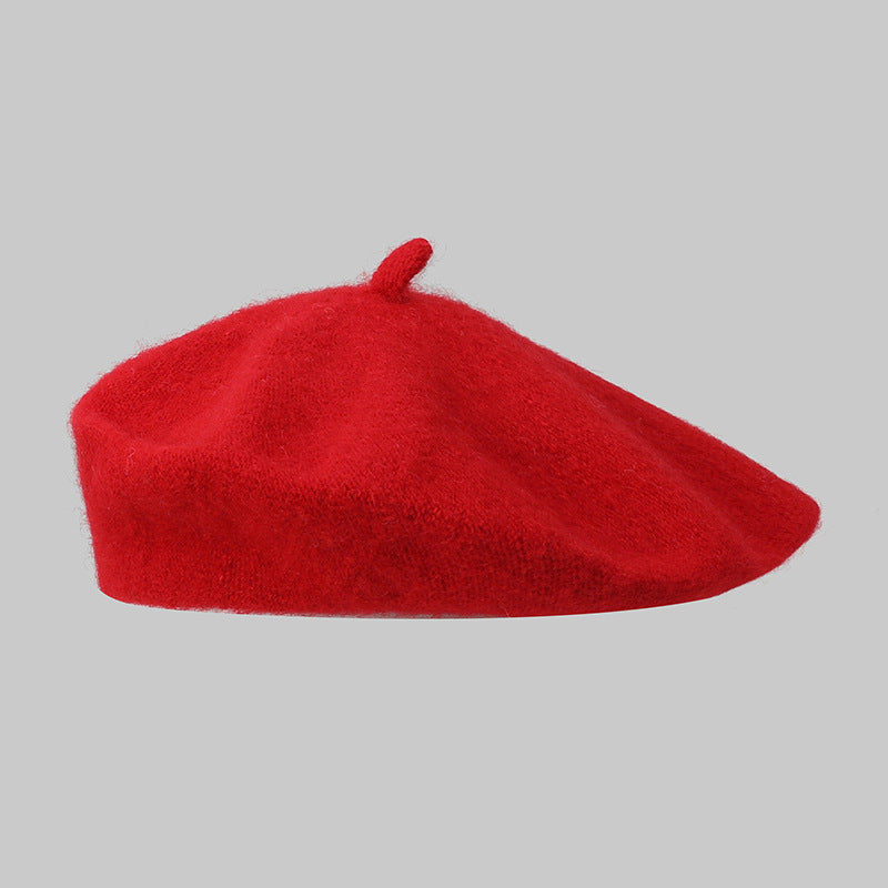 Wholesale Autumn and Winter Women's Solid Color Beret