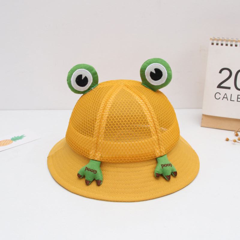 Sombrero de cubo de algodón delgado de verano para niños al por mayor