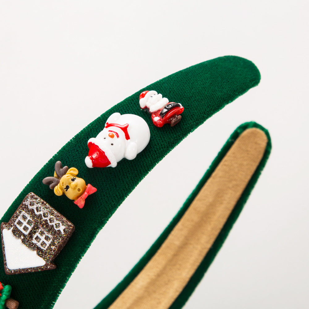 Wholesale Hot Selling Christmas Accessories Decorate Simple and Versatile Party Hair Accessories