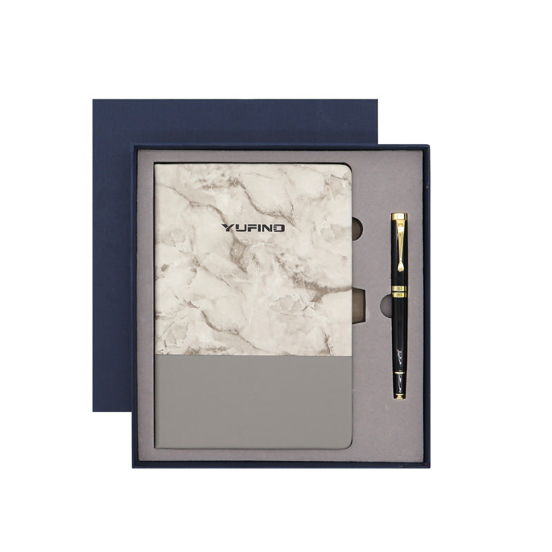 Wholesale Paper Marble Splicing PU Leather Notebook