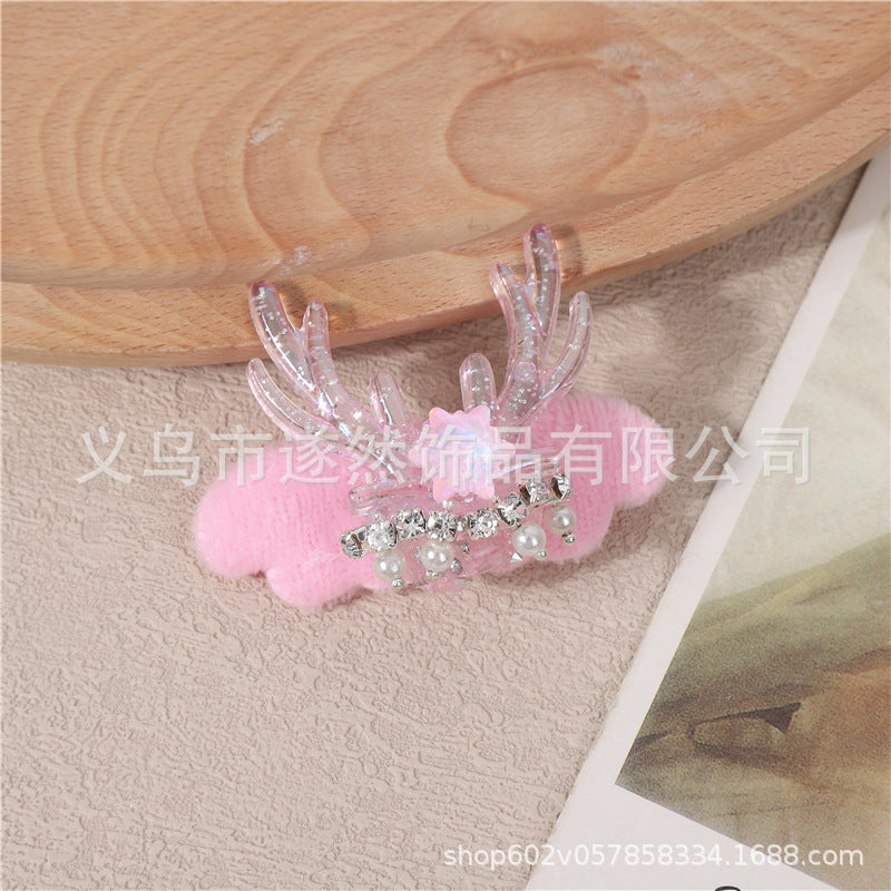 Wholesale 4pcs Heavy Industry Handmade Beads High-quality Diamond Elk Wings DIY Jewelry Accessories
