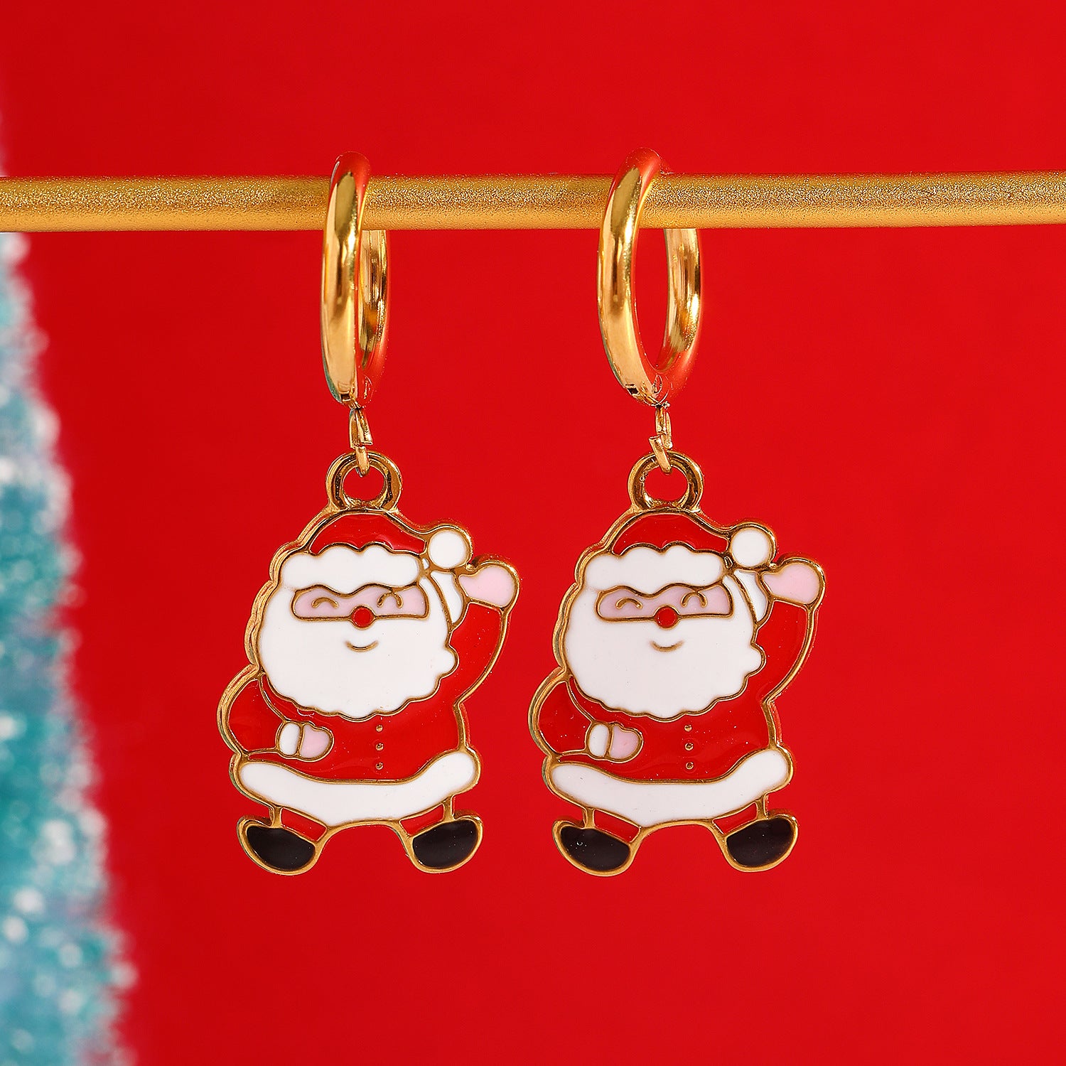 Wholesale Holiday Snowflake Christmas Tree Old Man Pendant