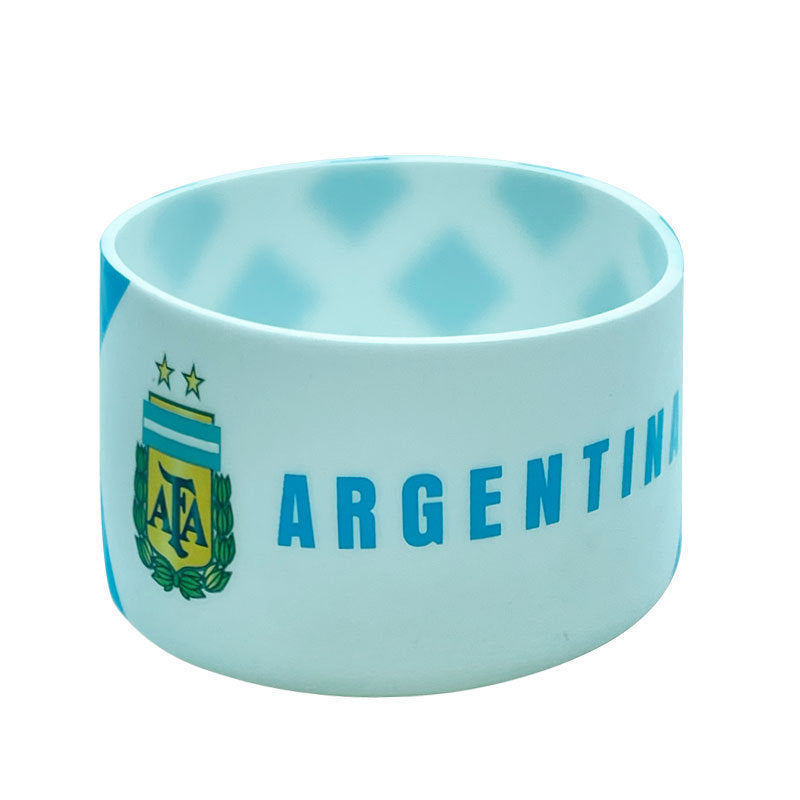 Wholesale 7.5/12-24oz Thermal Transfer Silicone Cup Bottom Protector