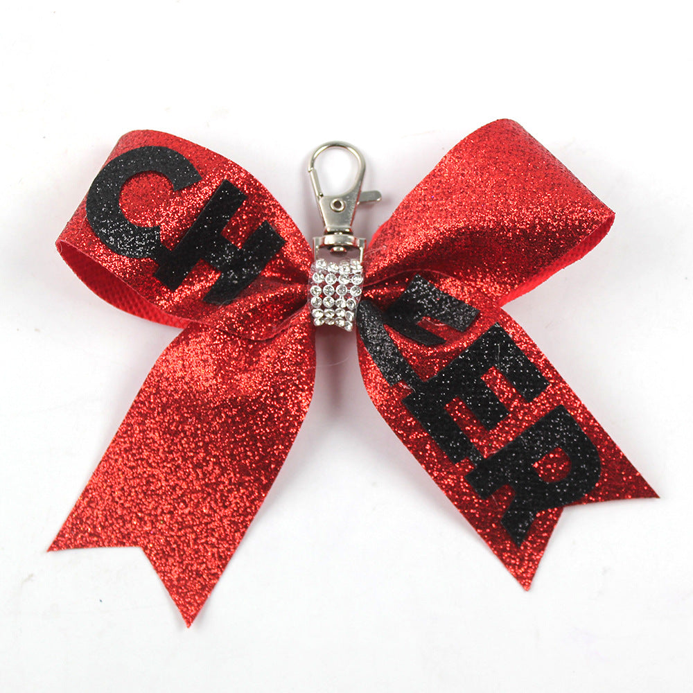 Wholesale 5pcs Cheerleading Shiny Fashion Accessories Keychains