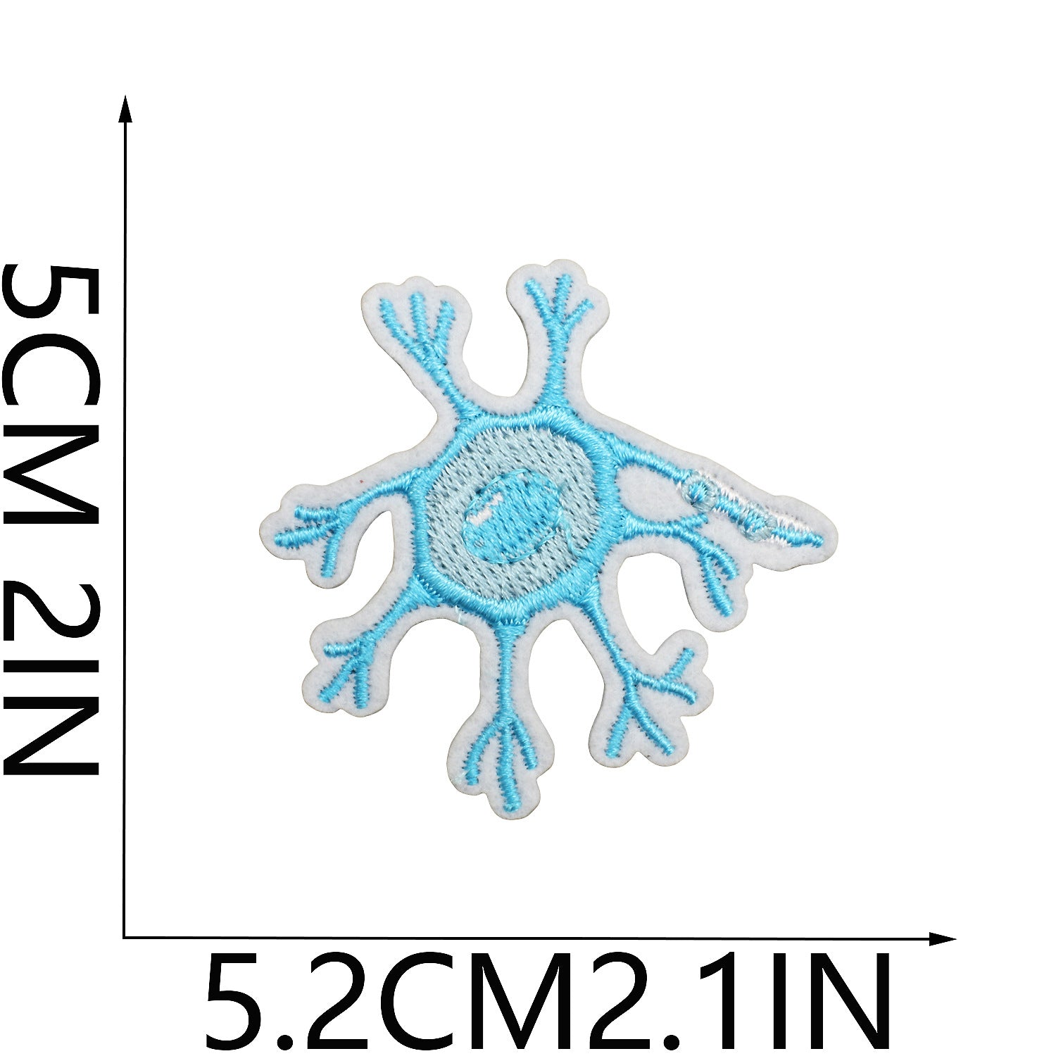 Wholesale Cartoon human organ embroidery patch medical equipment patch