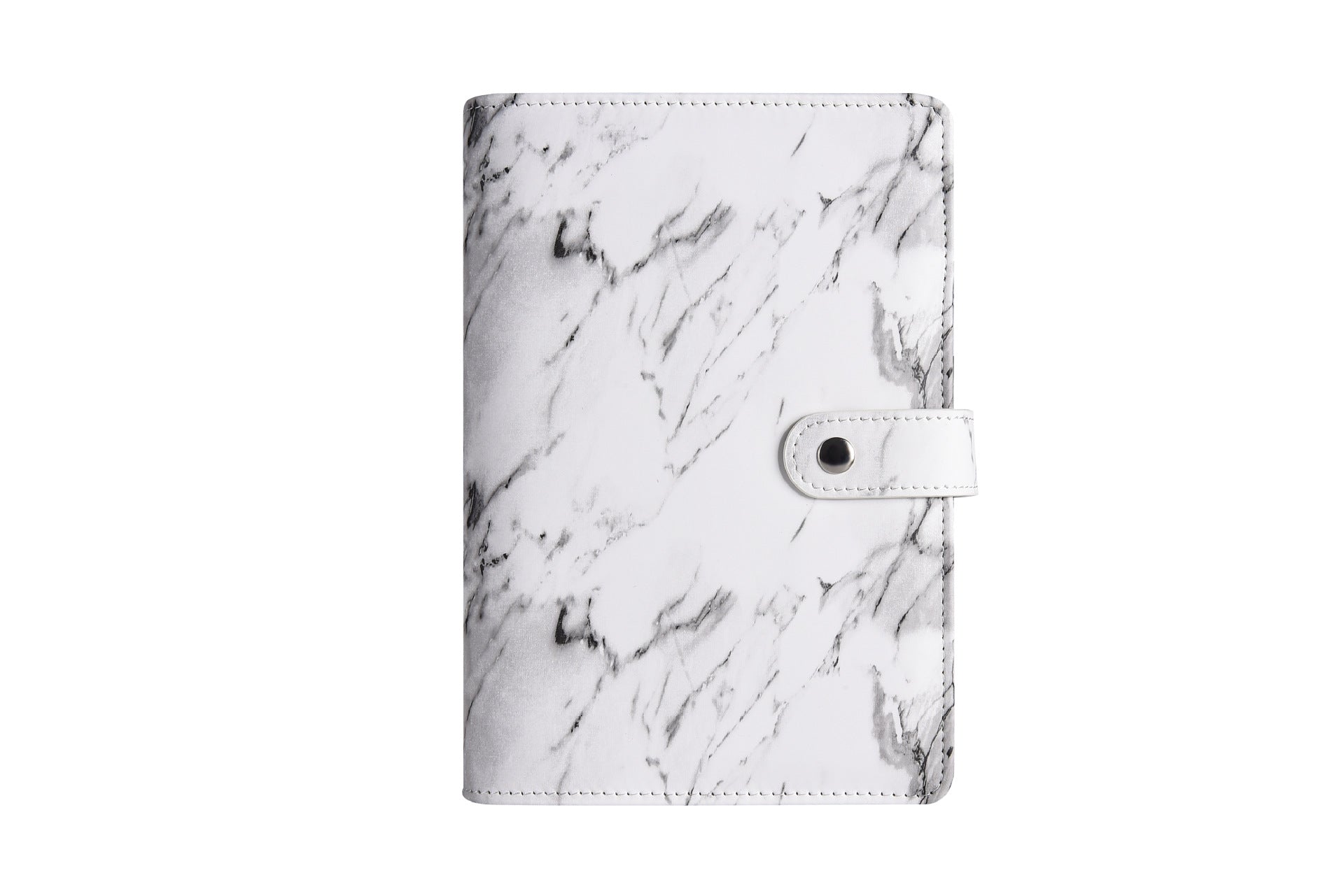 Wholesale Macaron Leather PU Notebook with Marble Pattern A6 Loose Leaf Notebook