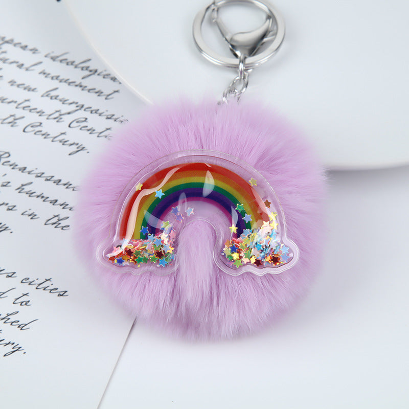 Wholesale Christmas Plush Pendant Keychain