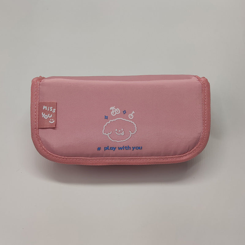 Wholesale Polyester Large Capacity Pencil Bag
