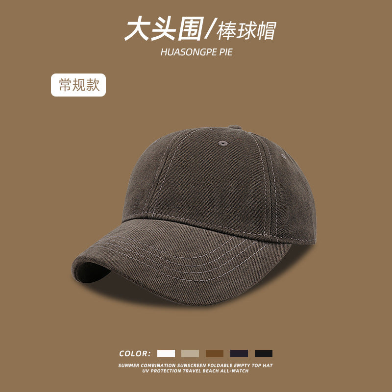 Wholesale Plain Large Head Pure Cotton Baseball