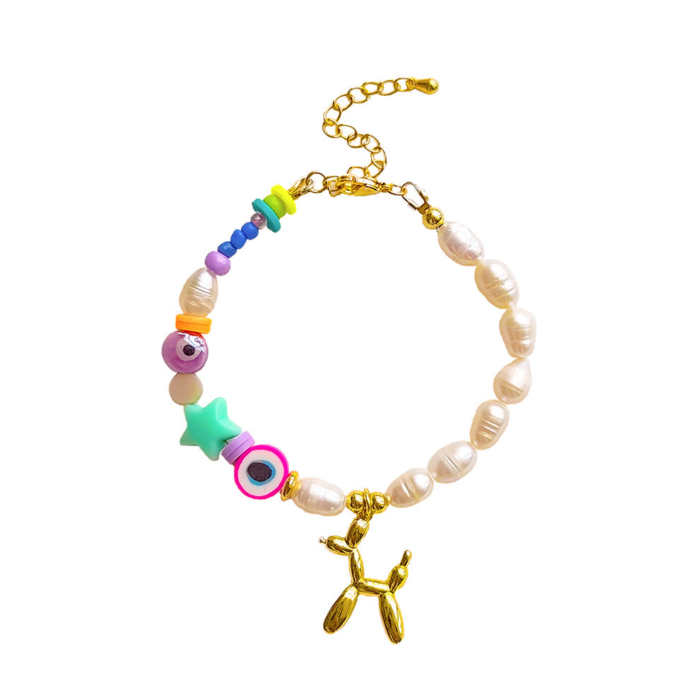 Wholesale Balloon Dog Metal Bracelet